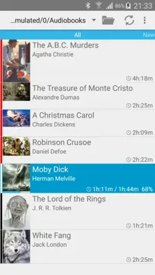 Smart AudioBook Player android App screenshot 0